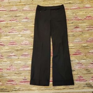 Anne Taylor black pinstripe dress pants